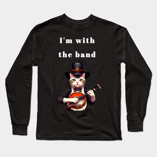 I'm with the band Long Sleeve T-Shirt by FlossOrFi